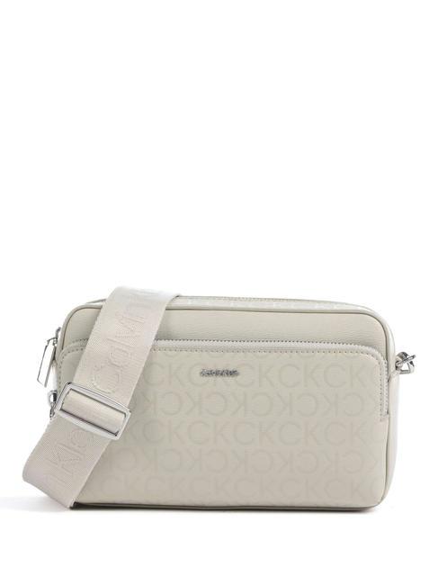 CALVIN KLEIN CK MUST Mini Camera Bag a tracolla stoney beige - Borse Donna