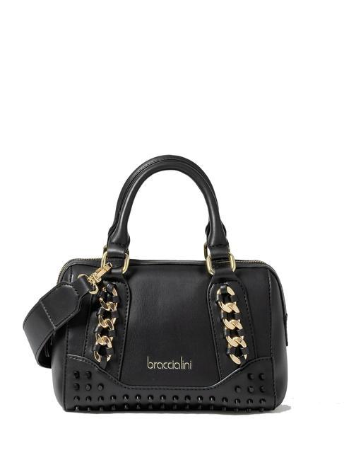 BRACCIALINI ROCK Borsa bauletto mini con tracolla nero - Borse Donna