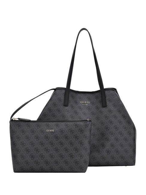 GUESS VIKKY Borsa tote con pochette coal - Borse Donna