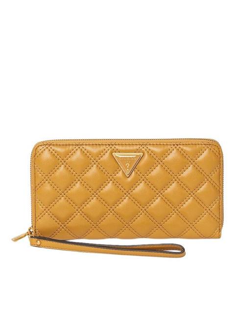 GUESS GIULLY Portafoglio organizer mustard - Portafogli Donna