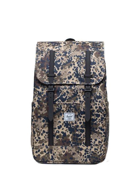 HERSCHEL RETREAT Zaino porta pc 15,6" terrain camo - Zaini Scuola & Tempo Libero