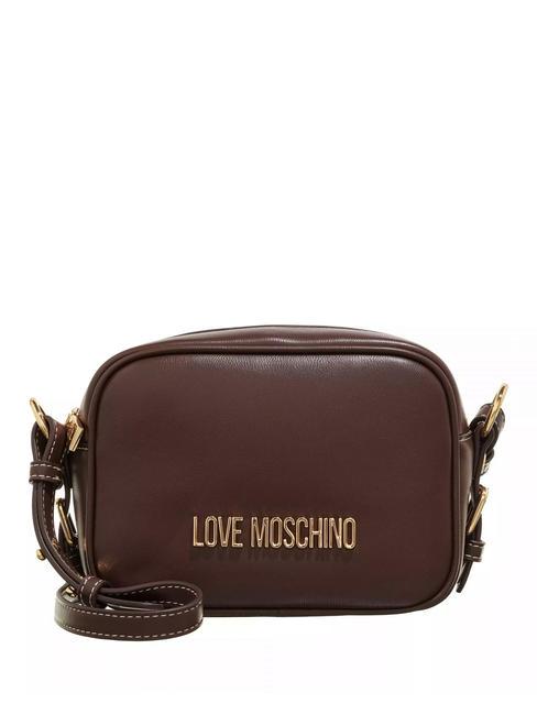 LOVE MOSCHINO BELTED Borsa camera mini a tracolla tmoro - Borse Donna