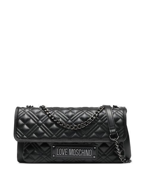 LOVE MOSCHINO QUILTED Borsa a tracolla Nero - Borse Donna