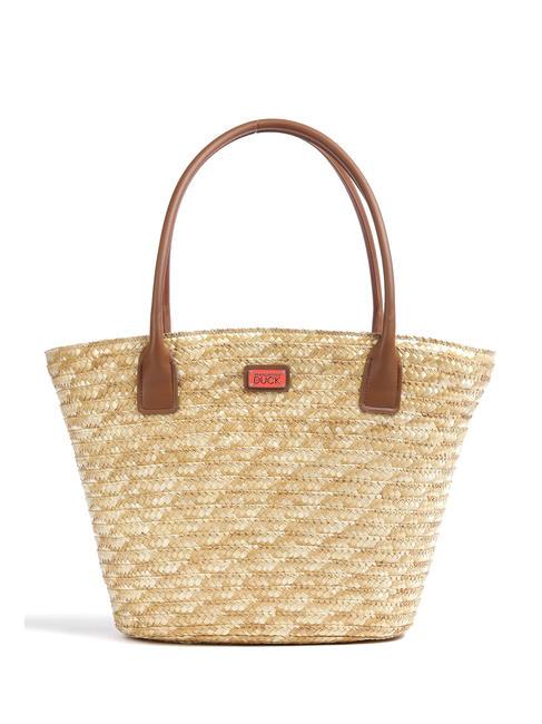 MANDARINA DUCK SEASHELL STRAW Borsa a spalla CORAL - Borse Donna