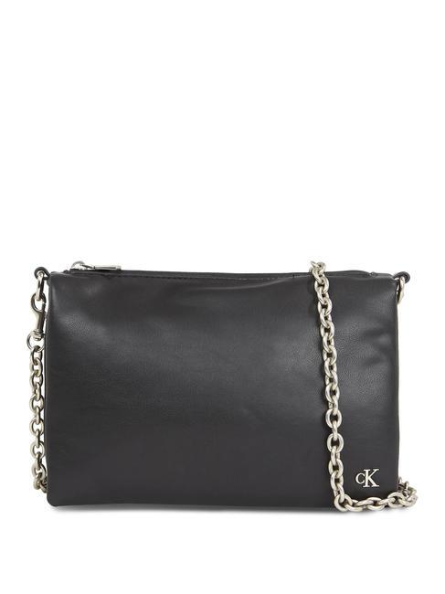 CALVIN KLEIN CHAIN  Borsetta a tracolla pvh black - Borse Donna