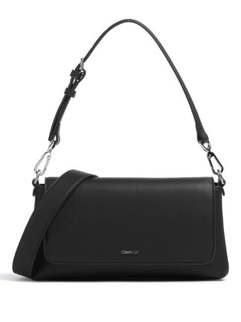 CALVIN KLEIN CK MUST Borsa a spalla, con tracolla pvh black - Borse Donna