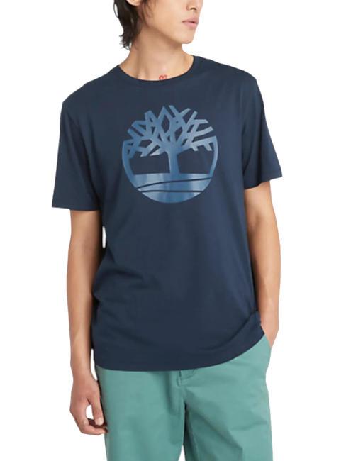 TIMBERLAND KBEC RIVER T-shirt a mezze maniche dark sapphire - T-shirt Uomo