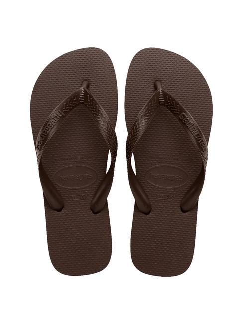 HAVAIANAS TOP SENSES Infradito darkbro - Scarpe Unisex