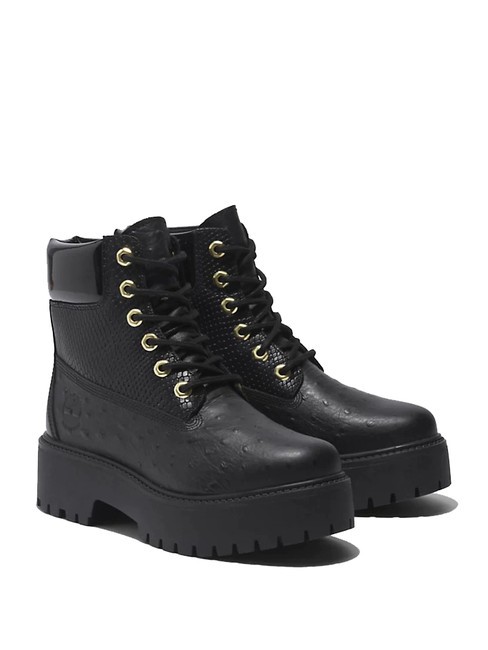 TIMBERLAND STONE STREET Stivaletti impermeabili JETBLACK - Scarpe Donna