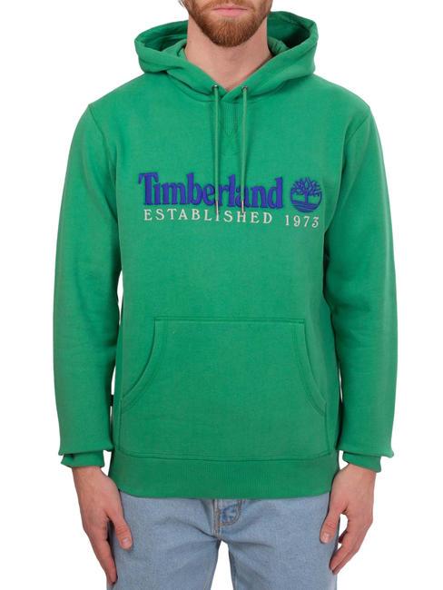 TIMBERLAND LS  Felpa con cappuccio celtic green wb - Felpe Uomo