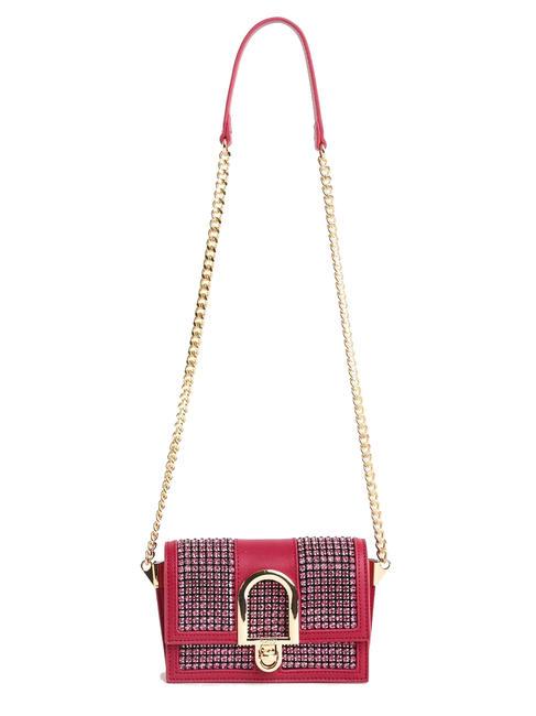 GAUDÌ ELEONORA STRASS Borsa mini a tracolla FUXIA - Borse Donna