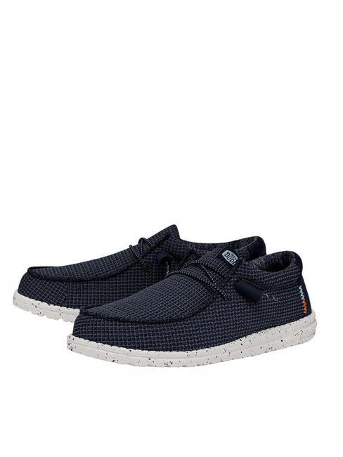 HEY DUDE WALLY SPORT MESH Mocassini easy-on navy - Scarpe Uomo