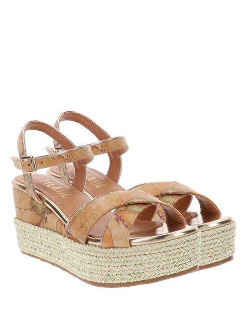 ALVIERO MARTINI PRIMA CLASSE GEO Sandali Espadrillas alti NATURALE - Scarpe Donna