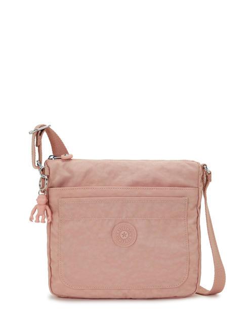 KIPLING SEBASTIAN Borsa a tracolla con tasca tender rose - Borse Donna