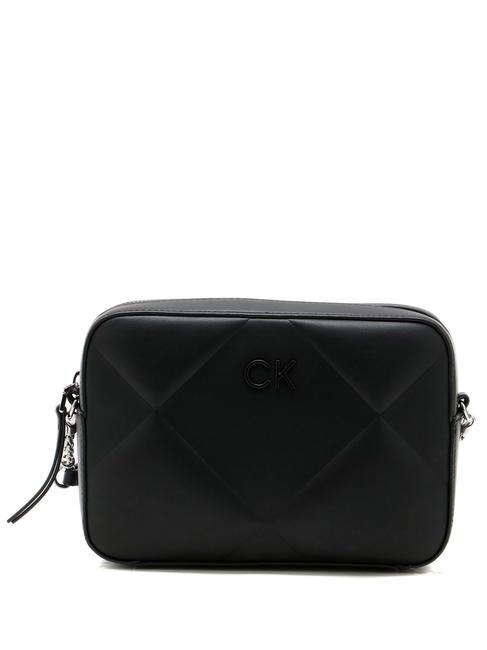 CALVIN KLEIN QUILT Camera Bag a tracolla pvh black - Borse Donna