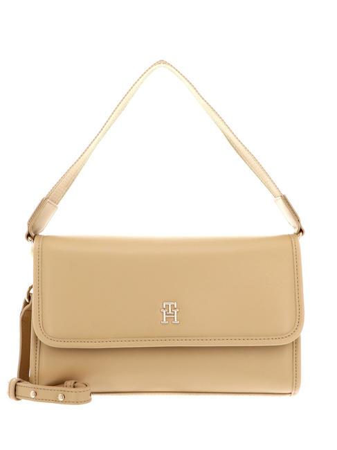 TOMMY HILFIGER TH MONOTYPE Borsa a mano, con tracolla harvest wheat - Borse Donna