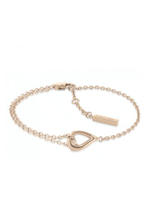 CALVIN KLEIN SCULPTURAL Bracciale con goccia oro - Bracciali Donna