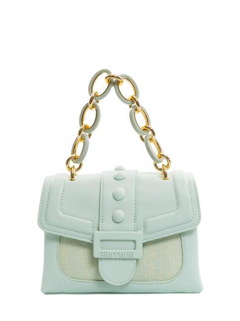 BRACCIALINI CHAIN  Borsa a mano, con tracolla celeste - Borse Donna