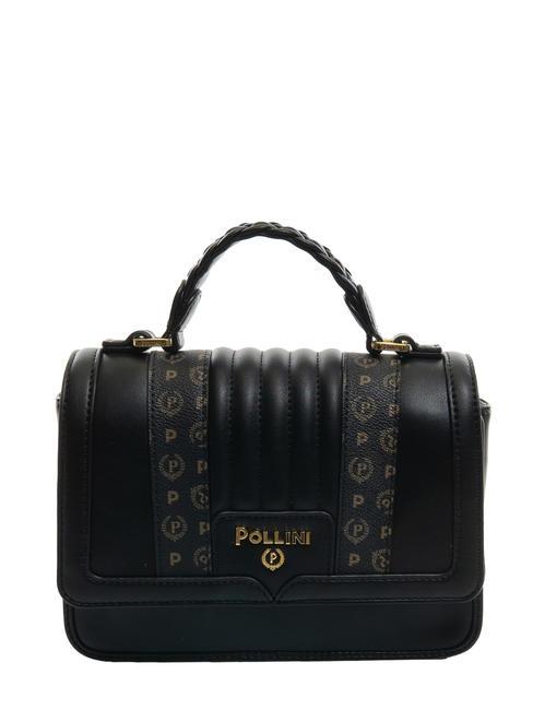 POLLINI SHELL Borsa mini cartelletta con tracolla Nero - Borse Donna