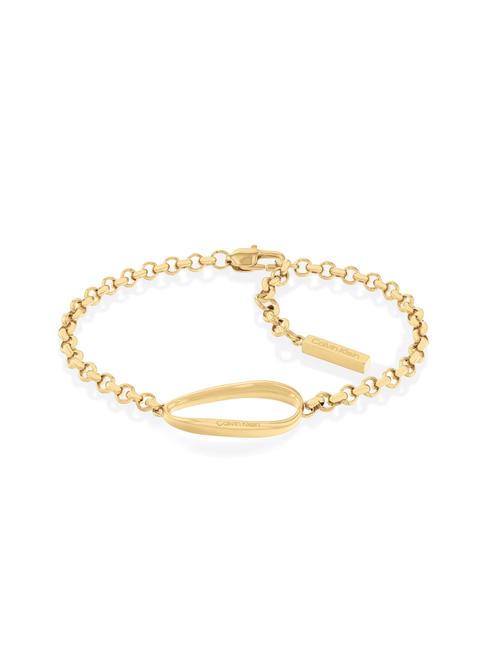 CALVIN KLEIN SCULPTURAL Bracciale oro - Bracciali Donna