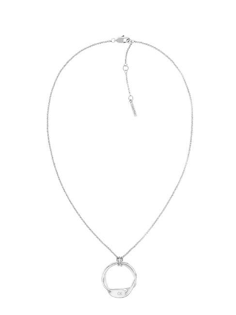 CALVIN KLEIN ETHER METALS Collana con pendente acciaio - Collane