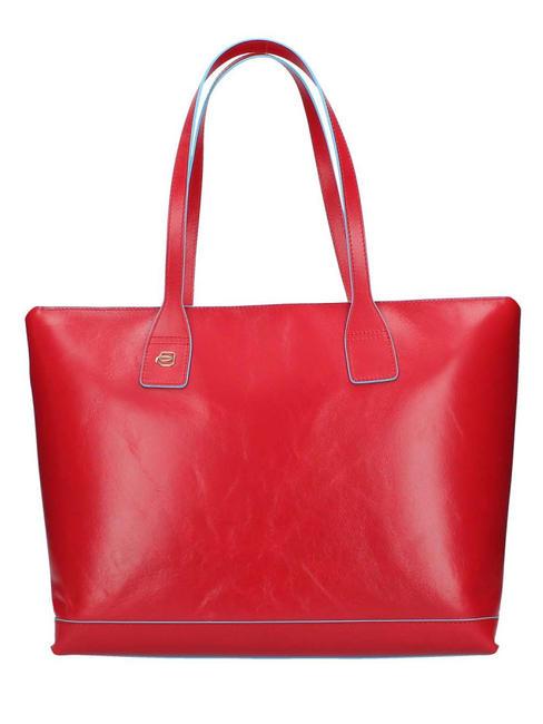 PIQUADRO BLUE Borsa a spalla porta ipad mini rosso6 - Borse Donna