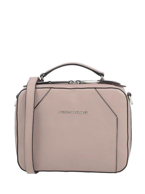 PIQUADRO MUSE Mini bag a tracolla, in pelle BEIGE - Borse Donna