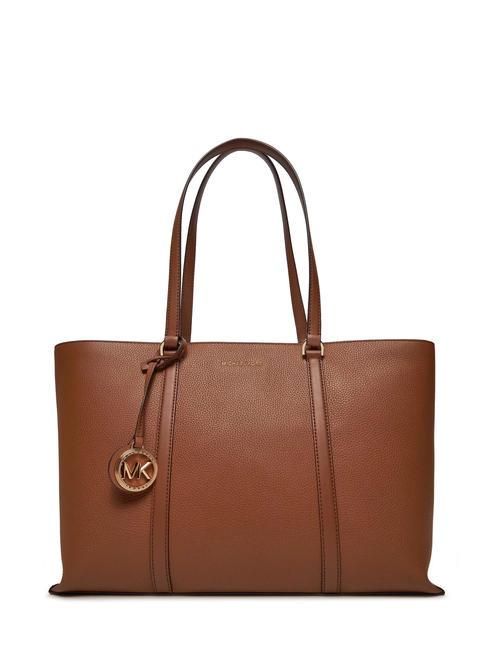 MICHAEL KORS TEMPLE Borsa tote in pelle a spalla luggage - Borse Donna