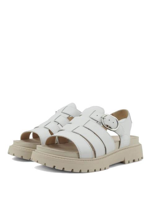 TIMBERLAND CLAIREMONT WAY Sandali con fibbia white full grain - Scarpe Donna