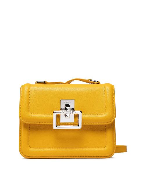 FURLA VILLA Mini bag a tracolla in pelle polline - Borse Donna