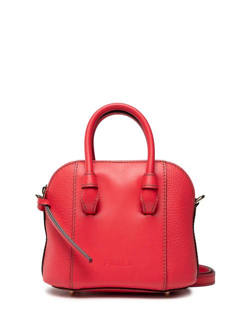 FURLA MIASTELLA Borsa a mano in pelle con tracolla flame - Borse Donna