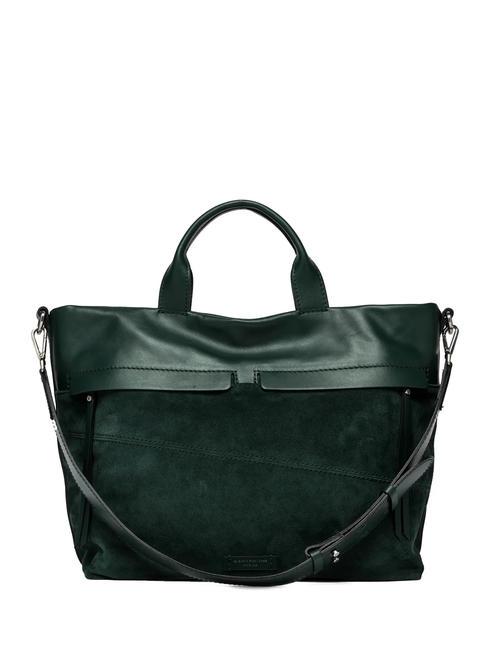 GIANNI CHIARINI DUNA Borsa a mano in pelle con tracolla deep green - Borse Donna