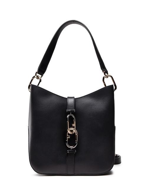 FURLA SIRENA S Sacca a spalla in pelle  Nero - Borse Donna