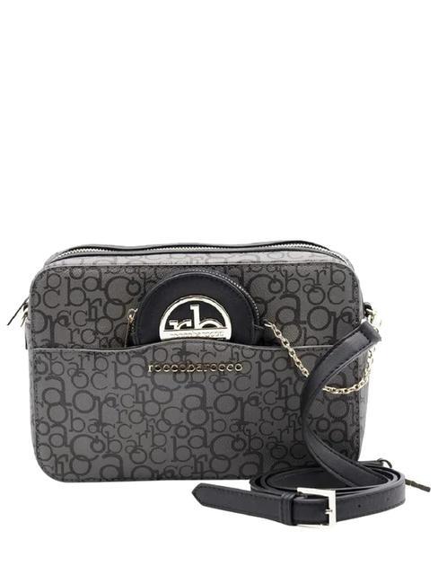 ROCCOBAROCCO GIADA Borsa camera case a tracolla nero/grigio - Borse Donna