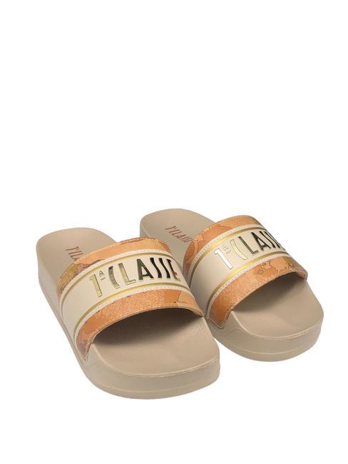 ALVIERO MARTINI PRIMA CLASSE MARZIA JR Ciabatta geo beige/sabbia - Scarpe Donna