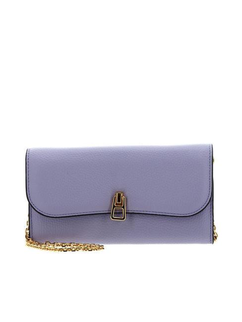 COCCINELLE MAGIE Pochette in pelle con tracolla catena lavend./lavend. - Borse Donna