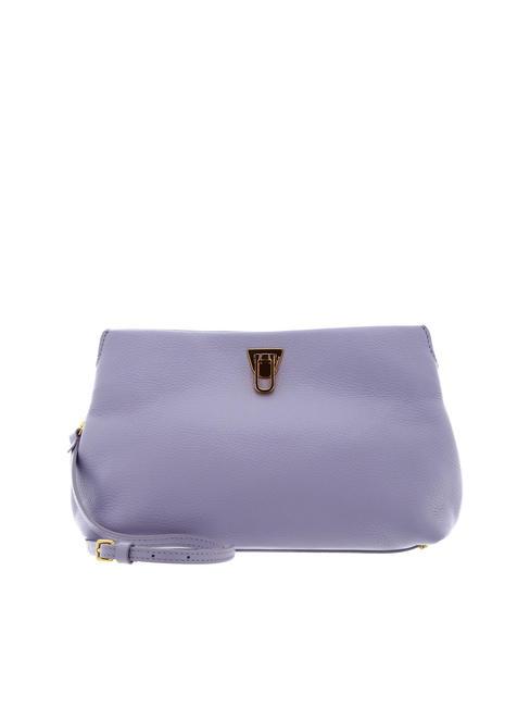 COCCINELLE BEAT CLUTCH Borsa clutch in pelle martellata lavend./lavend. - Borse Donna