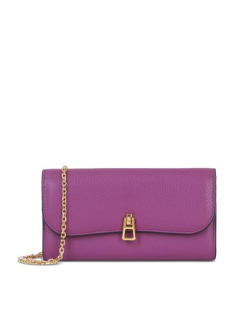 COCCINELLE MAGIE Pochette in pelle con tracolla catena dahlia - Borse Donna