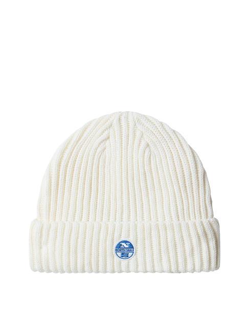 NORTH SAILS BASIC Cappello a coste con risvolto marshmallow - Cappelli