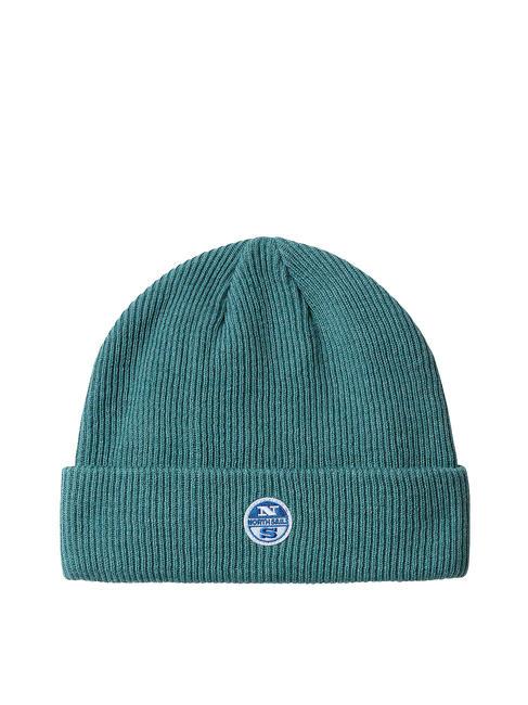 NORTH SAILS BASIC Cappello a costine lake green - Cappelli