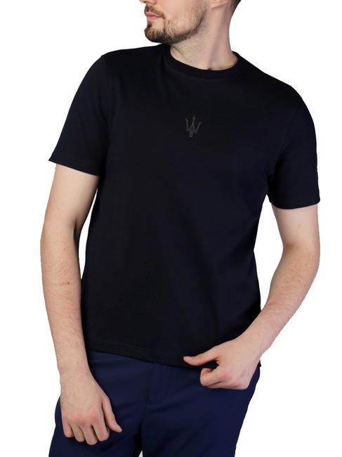 NORTH SAILS MASERATI T-shirt in cotone con stampa black - T-shirt Uomo