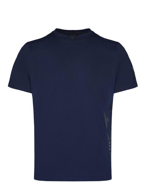 NORTH SAILS MASERATI T-shirt in cotone stampa laterale navy blue - T-shirt Uomo