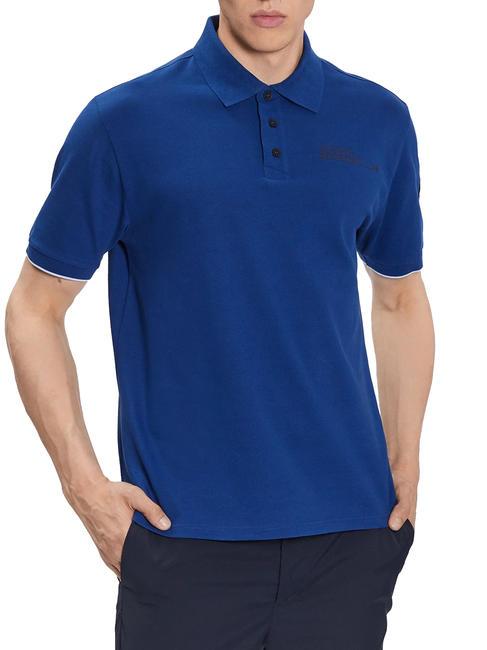 NORTH SAILS MASERATI Polo manica corta cotone stretch electric blue - Polo Uomo