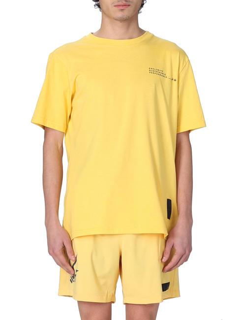 NORTH SAILS MASERATI T-shirt cotone con stampa maserati yellow - T-shirt Uomo