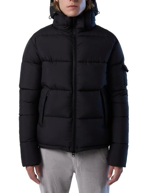 NORTH SAILS BEAM PUFFER Giubbotto con cappuccio black - Piumini Uomo