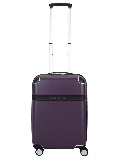 CERRUTI 1881 Trolley bagaglio a mano espandibile viola - Bagagli a mano