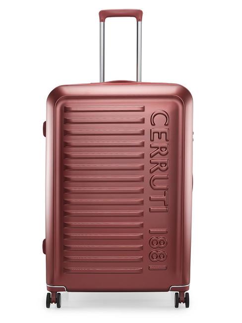 CERRUTI 1881 Trolley grande espandibile burgundy - Trolley Rigidi