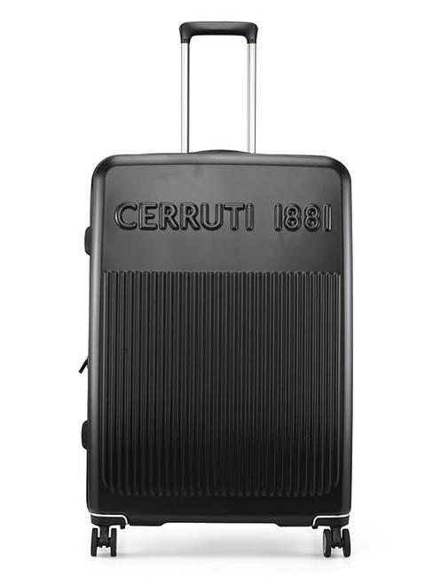 CERRUTI 1881 Trolley grande espandibile nero - Trolley Rigidi