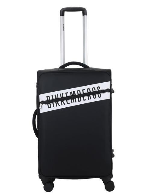 BIKKEMBERGS AUDRIK Trolley misura media nero - Trolley Semirigidi