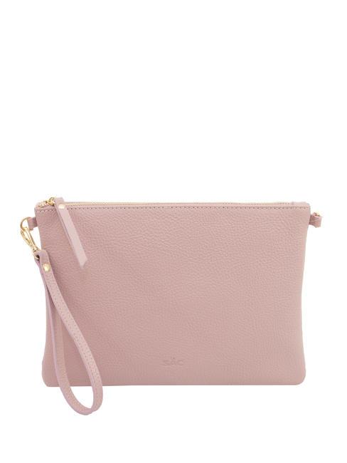 LESAC CLAUDIA Pochette pelle dollaro con tracolla millenial pink - Borse Donna